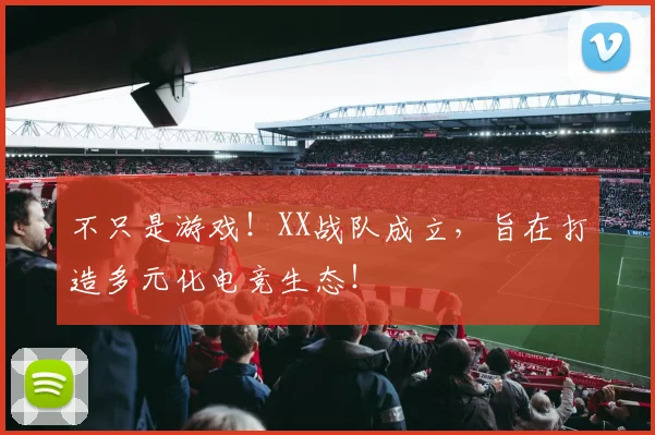不只是游戏！XX战队成立，旨在打造多元化电竞生态！